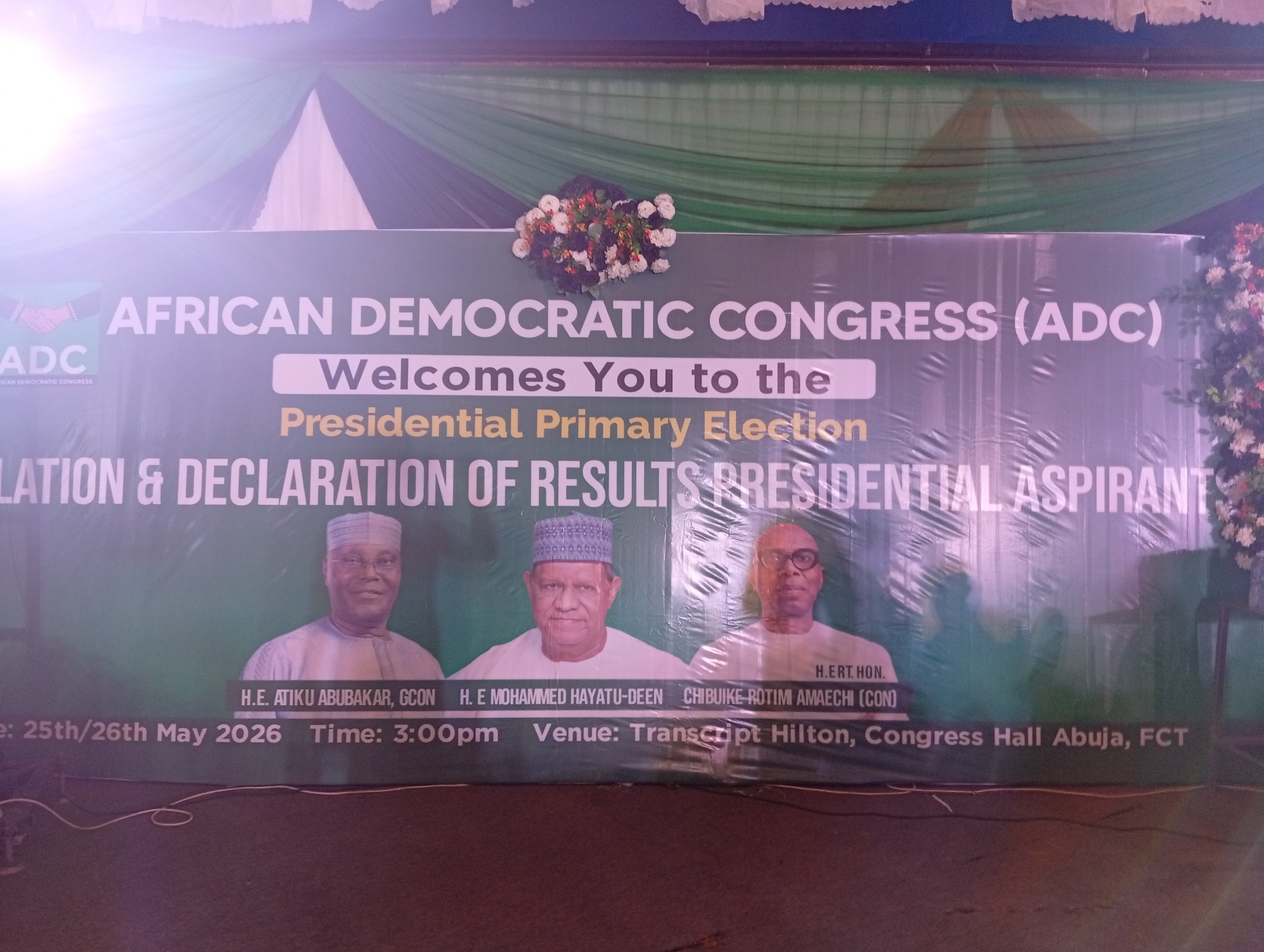 ADC Sets the Pace for Internal Democracy Ahead of 2027 Presidential Primaries